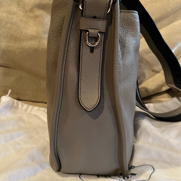 Gently used Prada hobo bag in clay color - Picture 5 of 7